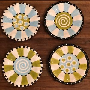 Mudpie Ruffle Dessert Plates